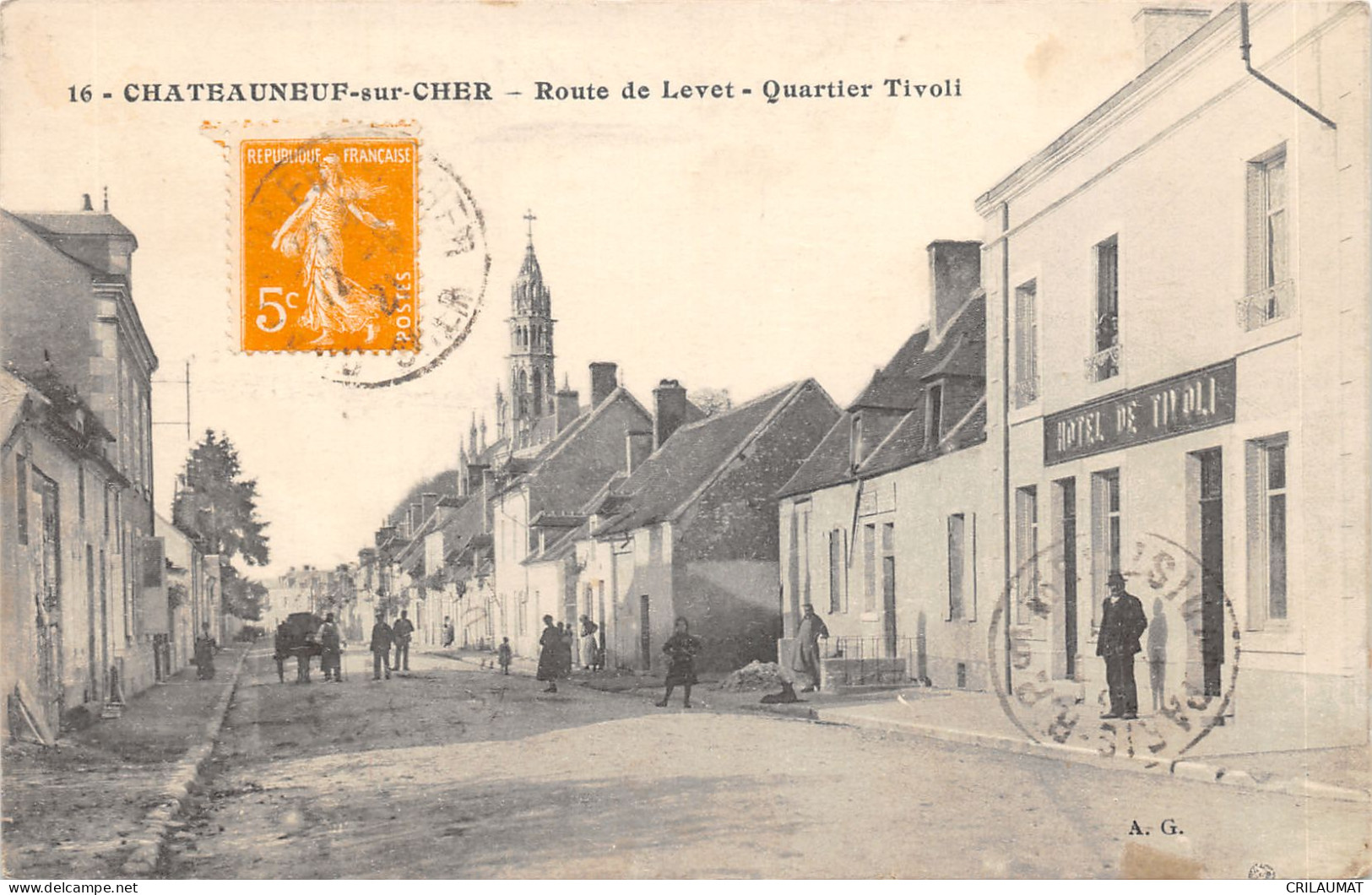 18-CHATEAUNEUF SUR CHER-N°6035-B/0107 - Chateauneuf Sur Cher