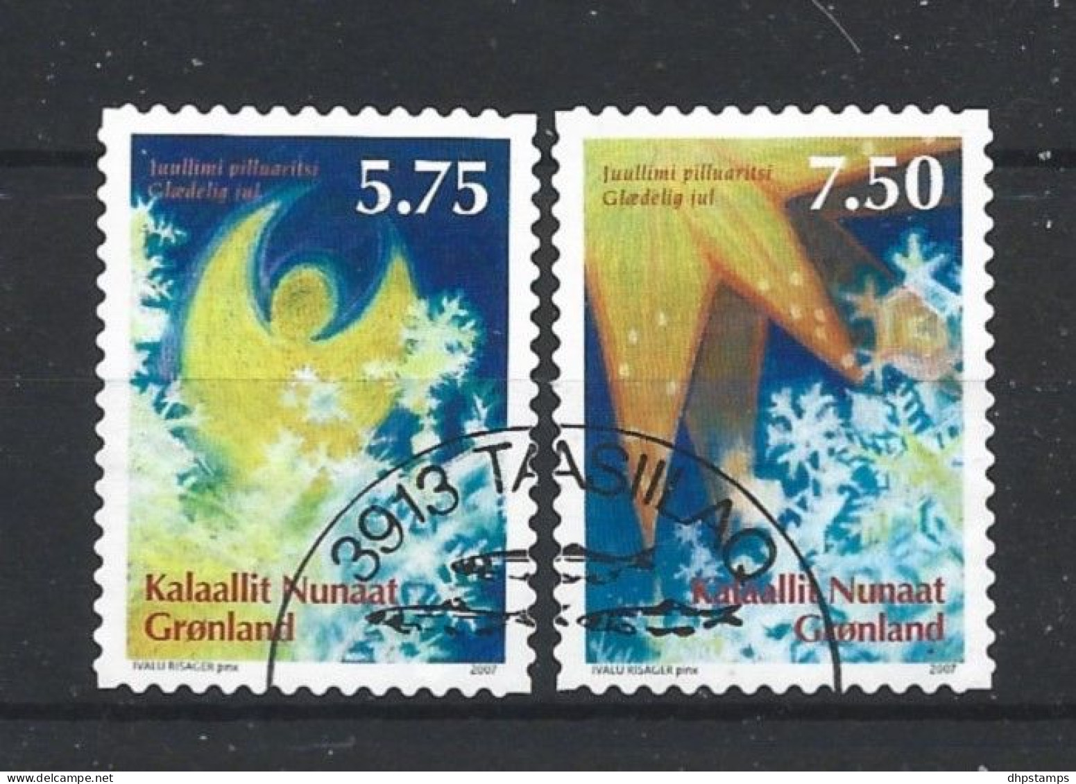 Greenland 2007 Christmas S.A. Y.T. 479/480 (0) - Used Stamps