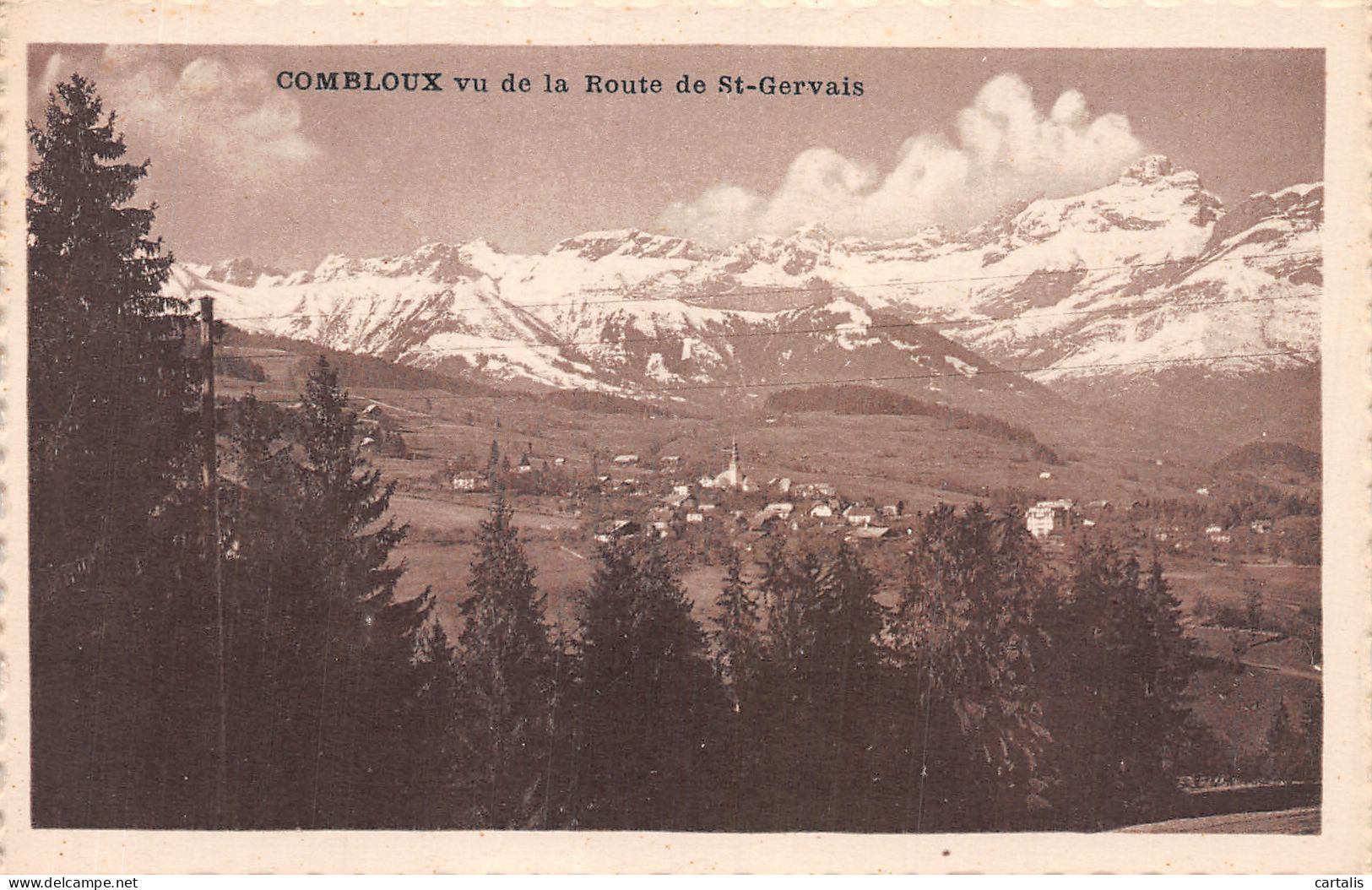 74-COMBLOUX-N°C-4379-B/0155 - Combloux