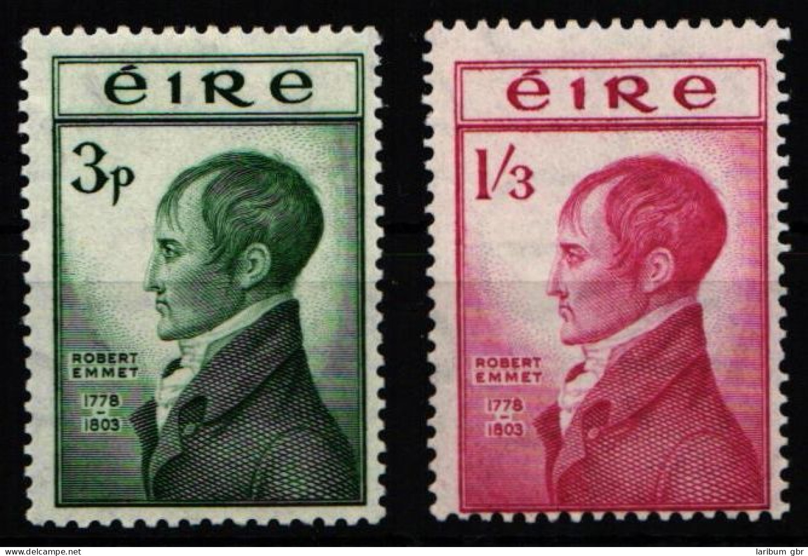 Irland 118-119 Postfrisch Robert Emmet #NB087 - Andere & Zonder Classificatie