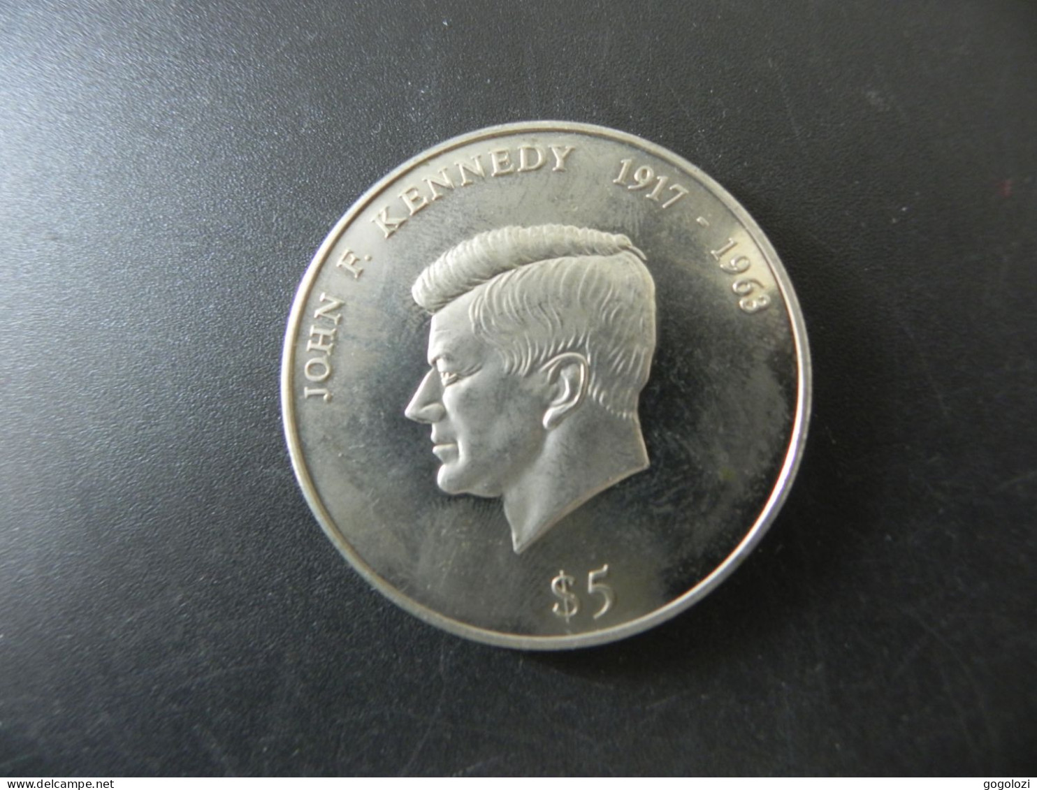 Liberia 5 Dollars 2000 - John F. Kennedy - Liberia