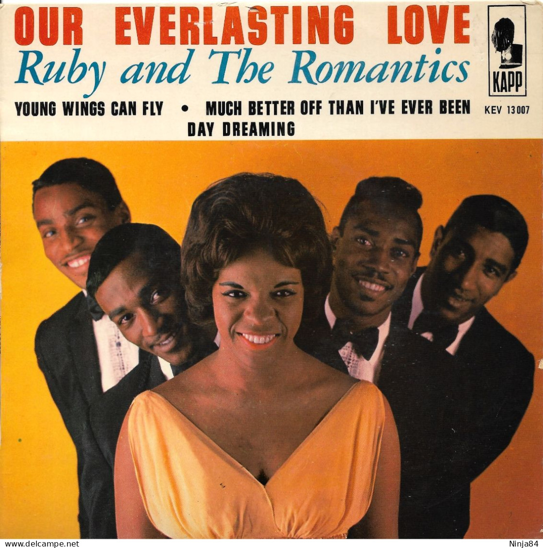 EP 45 RPM (7") Ruby And The Romantics  " Our Everlasting Love  " - Soul - R&B