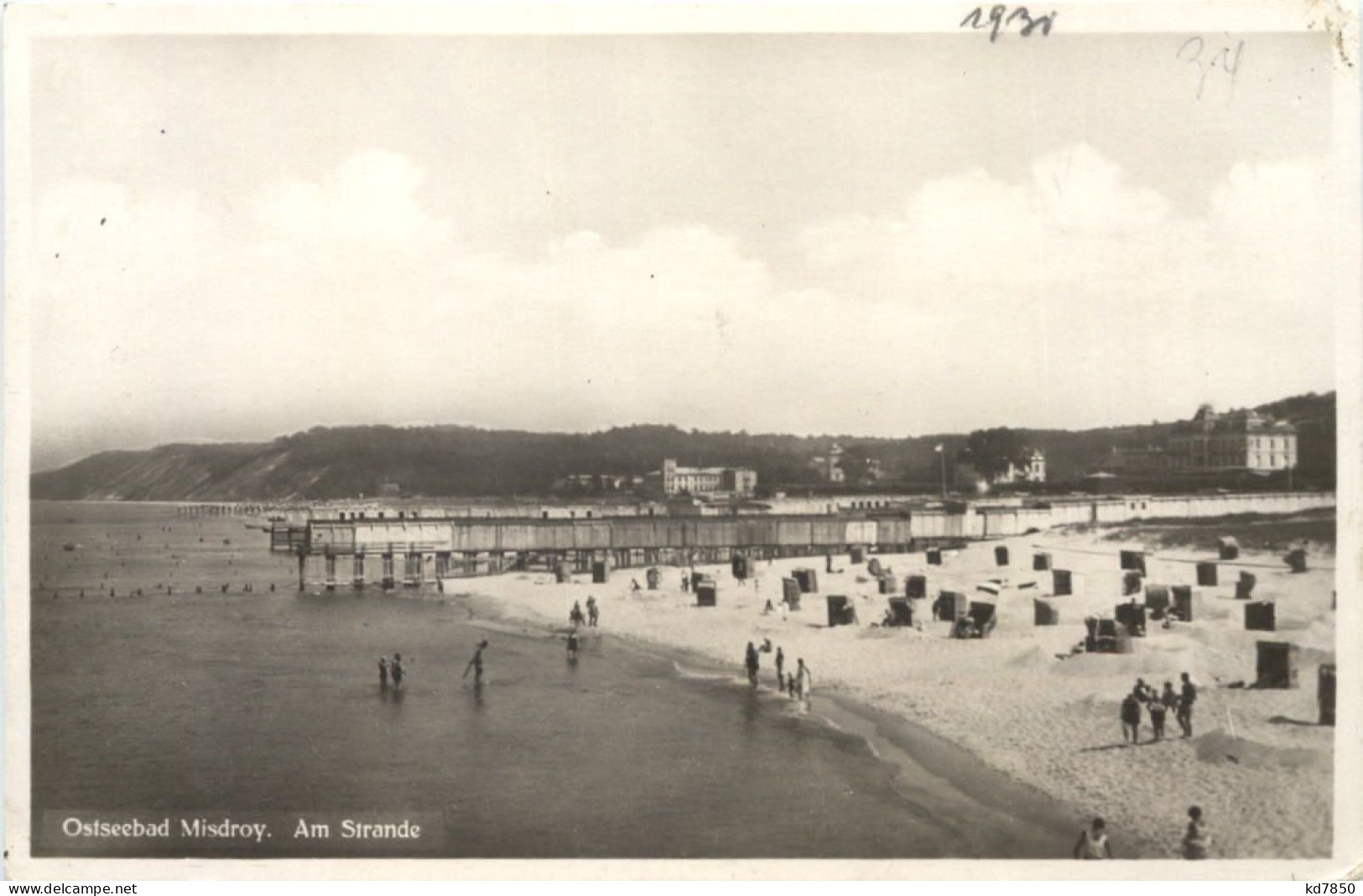 Ostseebad Misdroy - Am Strande - Pommern