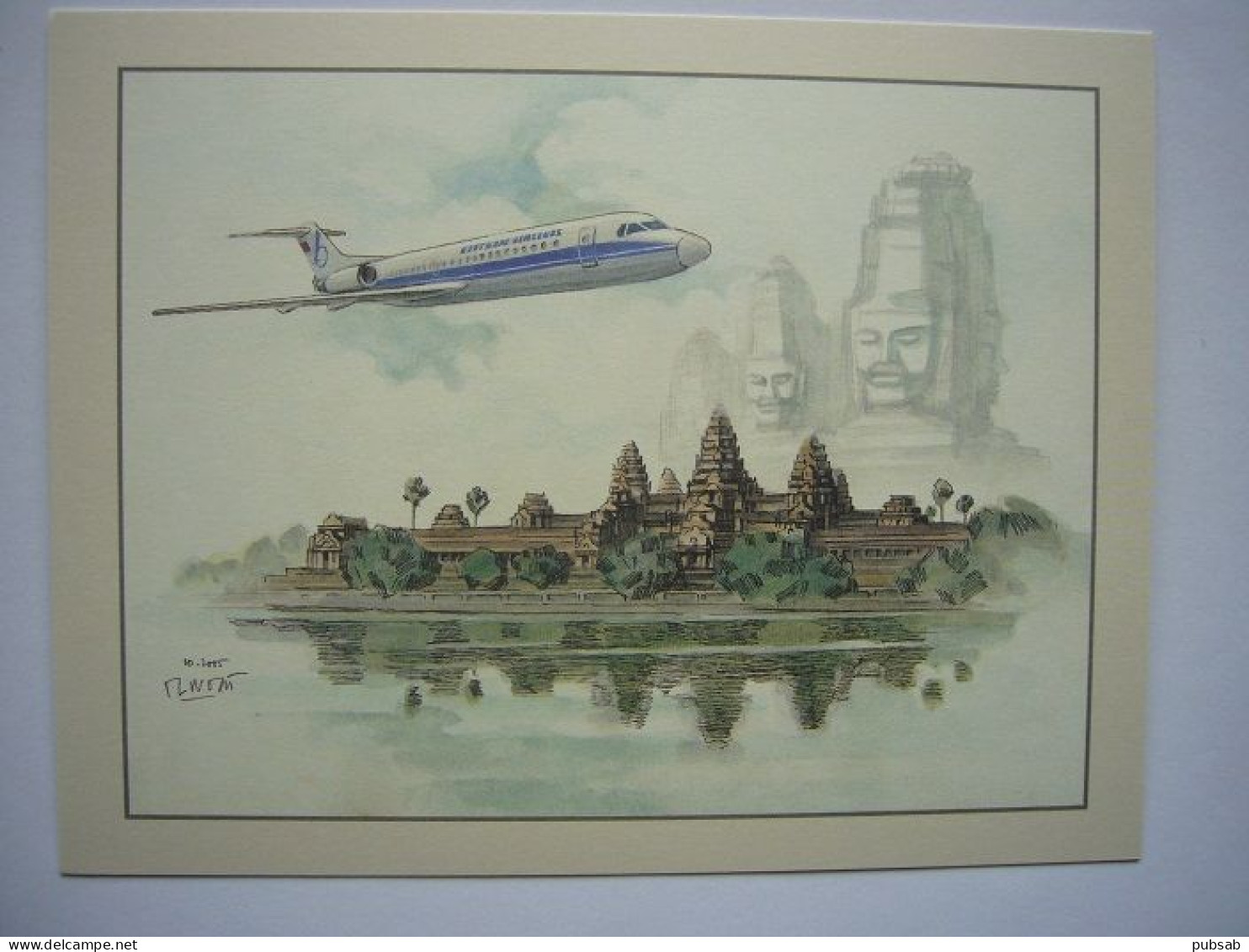 avion / airplane / VIETNAM AIRLINES / 12 CARDS : size : 12,5X16,5cm / airline issue