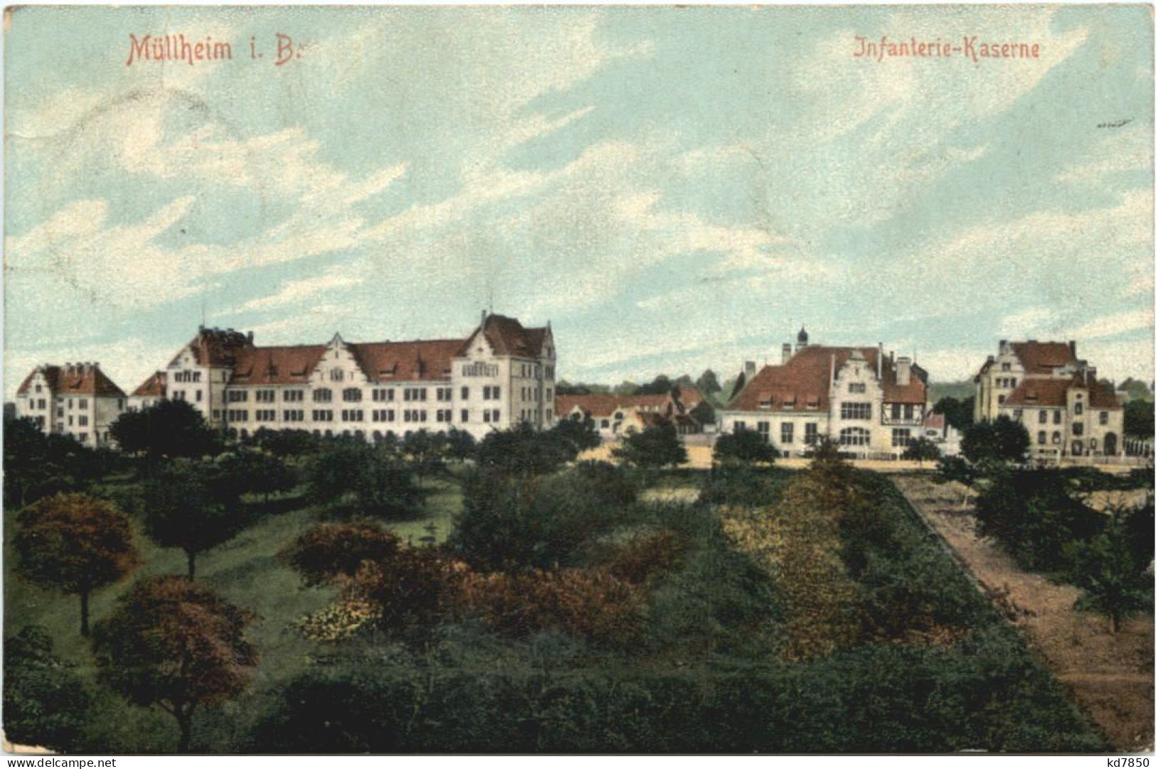 Müllheim In Baden - Infanterie Kaserne - Muellheim