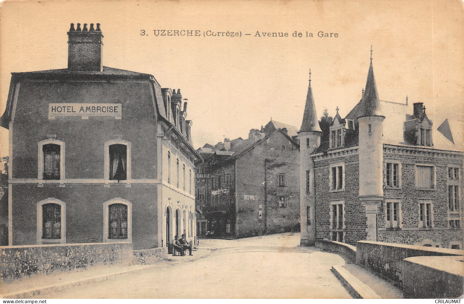 19-UZERCHE-N°6035-B/0323 - Uzerche