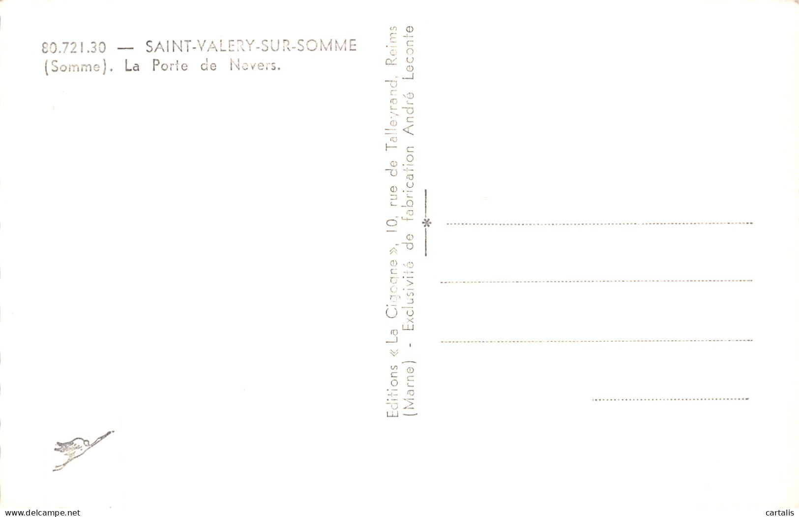 80-SAINT VALERY SUR SOMME-N°C-4379-D/0389 - Saint Valery Sur Somme