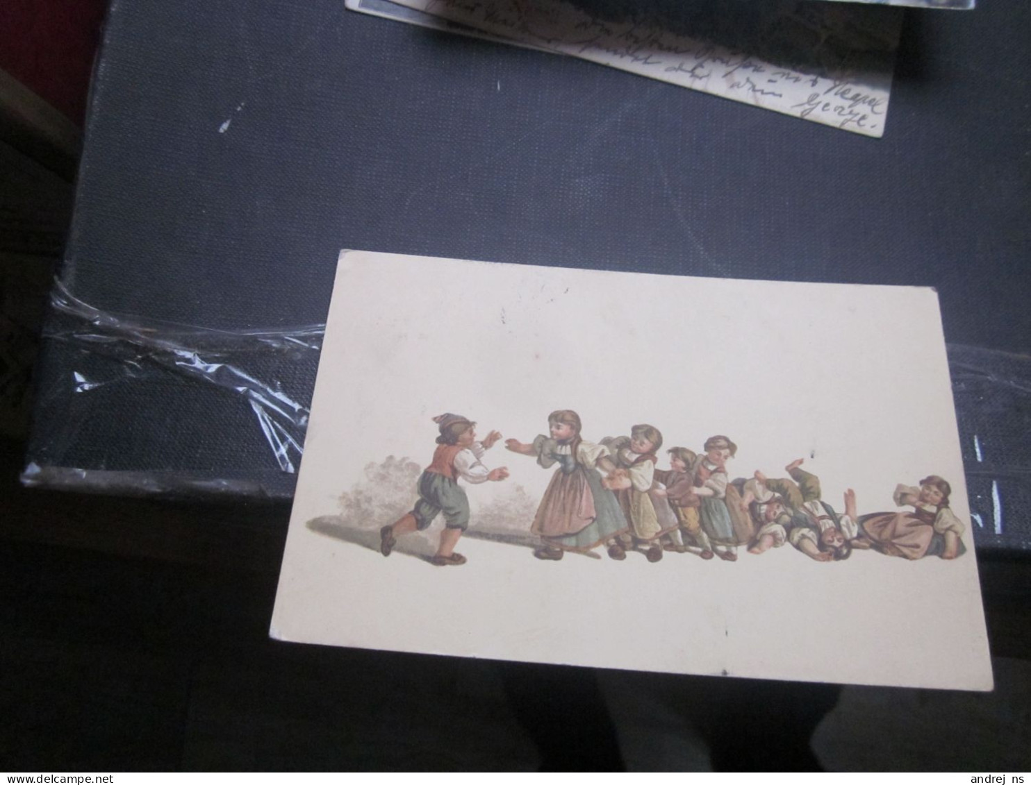 Children Pro Juventute Gottfried Mind 1768- 1814 Sammlung In Basel Old Postcards - Tarjetas Humorísticas