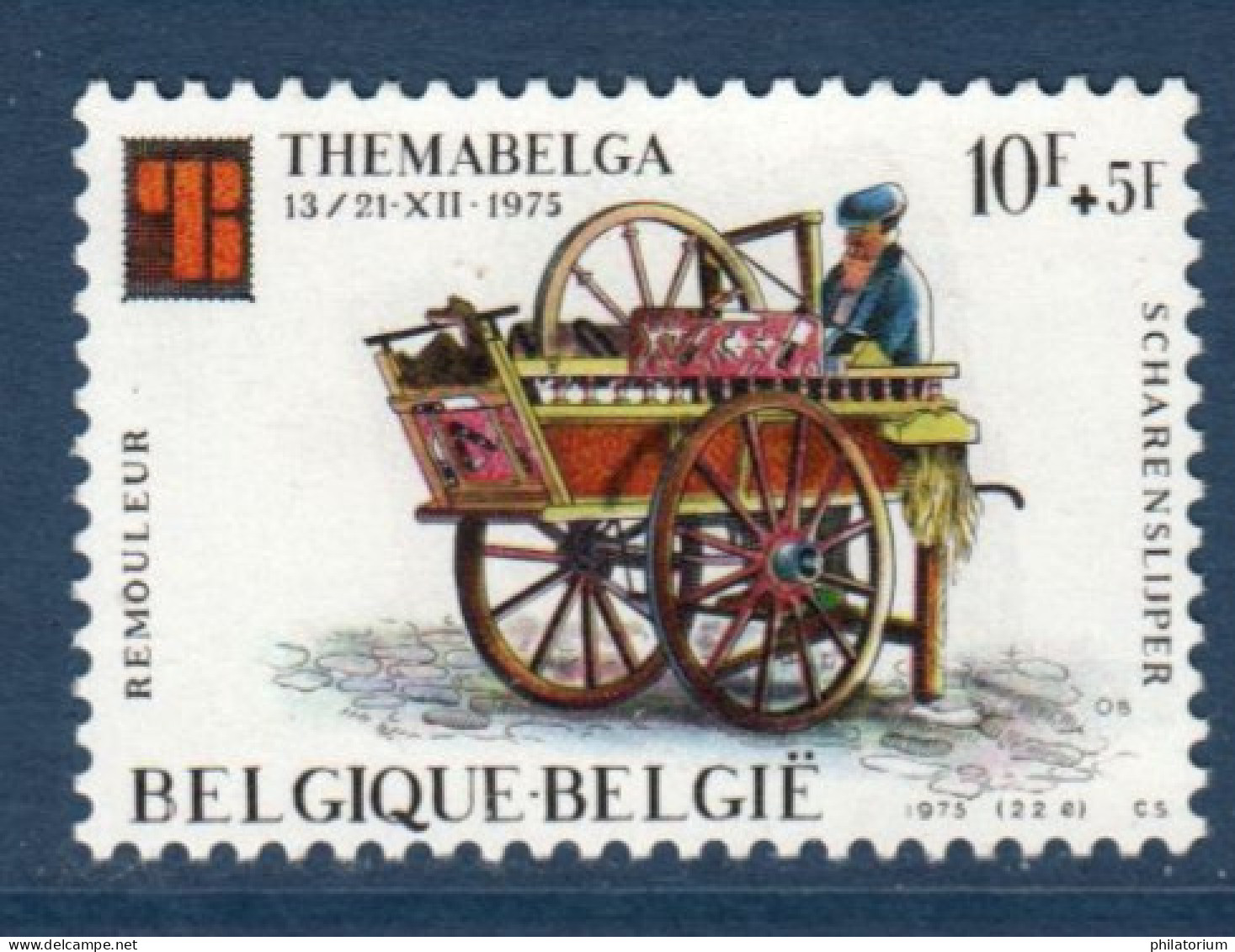 Belgique, België, **, Yv 1788, Mi 1845, SG 2415, Rémouleur De Bruxelles, - Unused Stamps