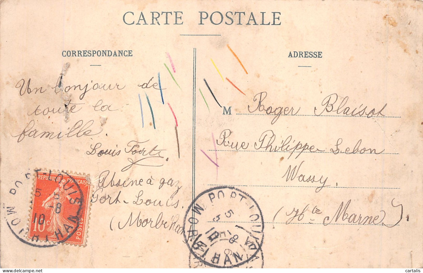 56-PORT LOUIS-N°C-4379-D/0111 - Port Louis