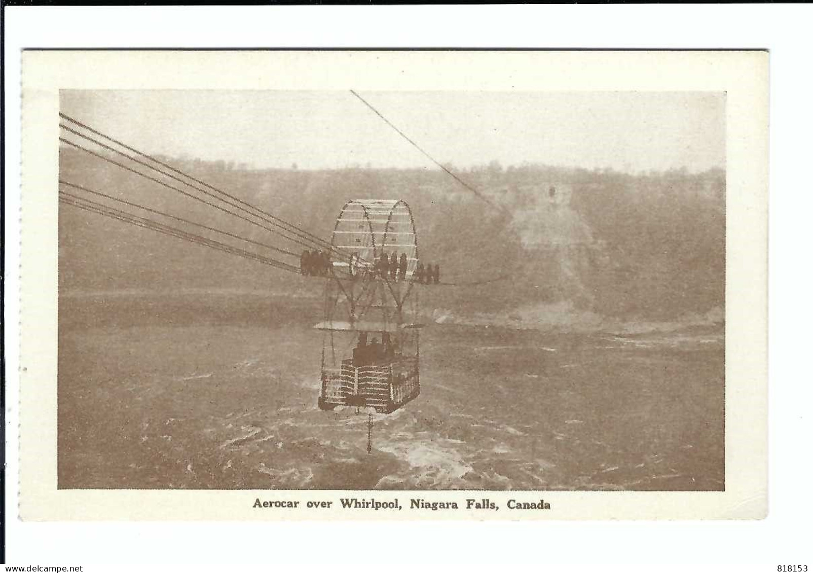 Aerocar Over Whirlpool , Niagara Falls , Canada - Cataratas Del Niágara