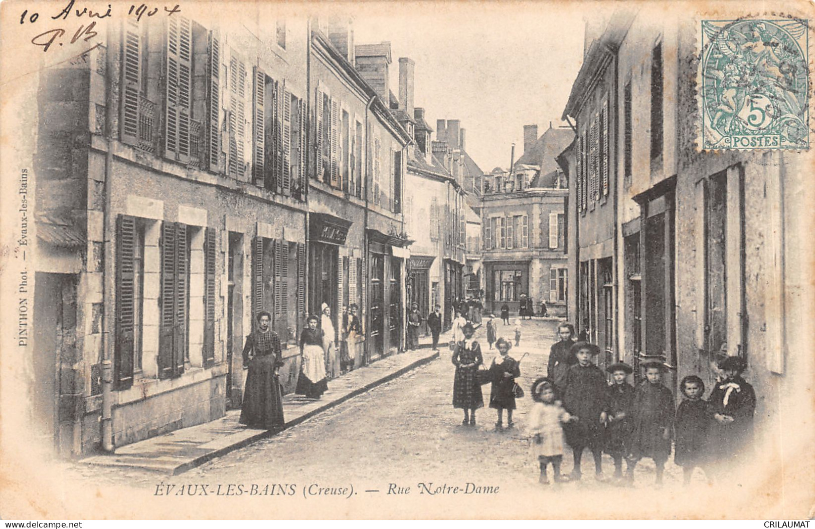 23-EVAUX LES BAINS-N°6035-G/0183 - Evaux Les Bains