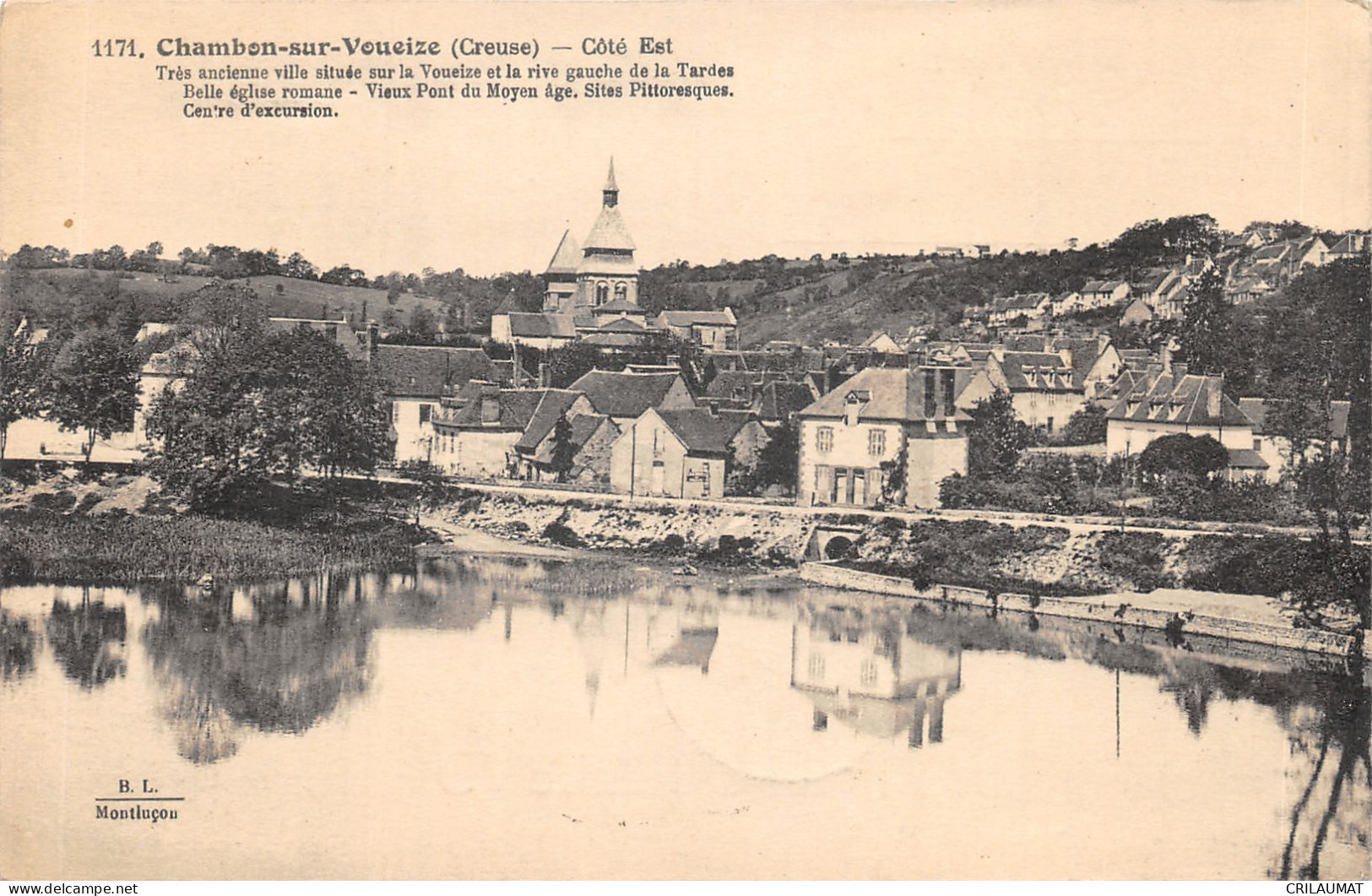 23-CHAMBON SUR VOUEIZE-N°6035-F/0351 - Chambon Sur Voueize