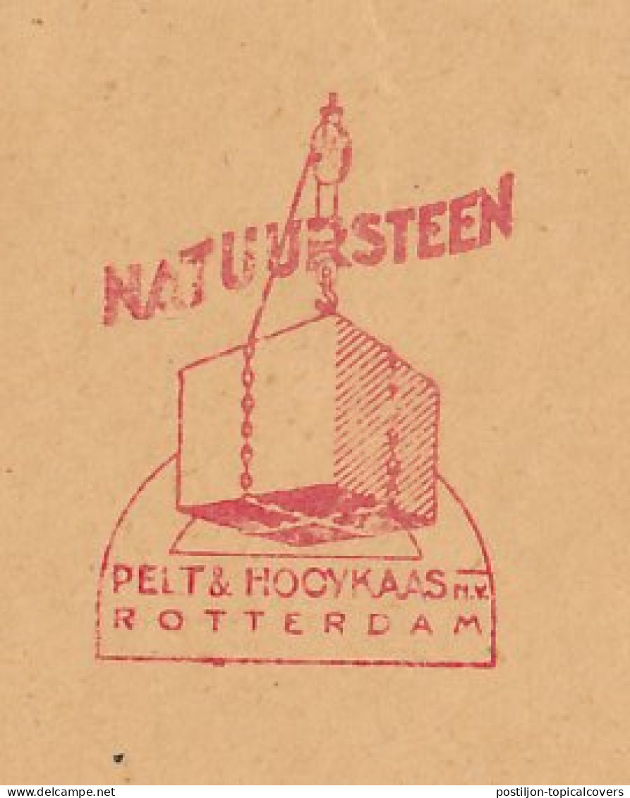 Meter Cover Netherlands 1941 Natural Stone - Sonstige & Ohne Zuordnung
