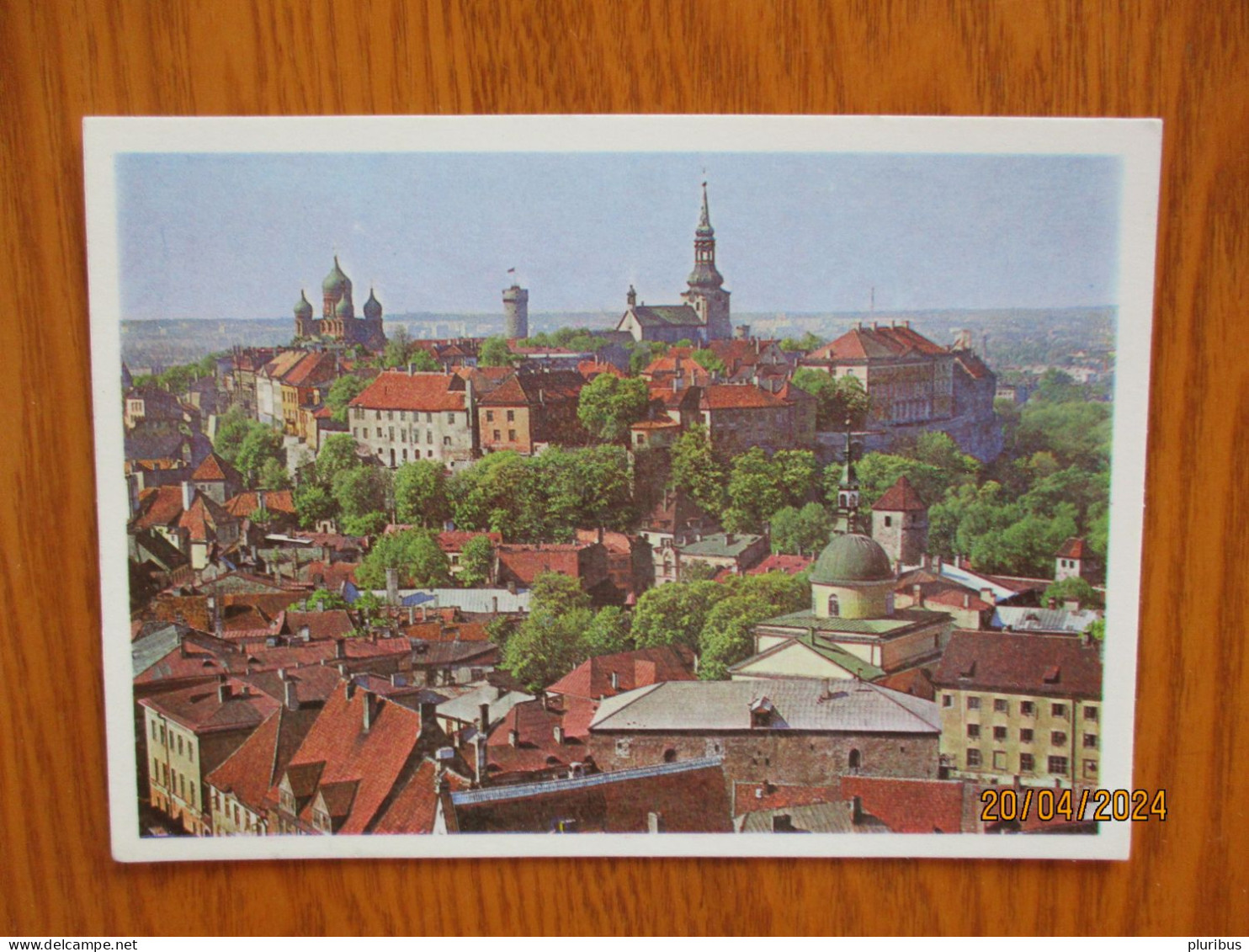 1980 MOSCOW OLYMPICS TALLINN YACHTING REGATTA POSTCARD , TALLINN TOOMPEA - Olympische Spelen