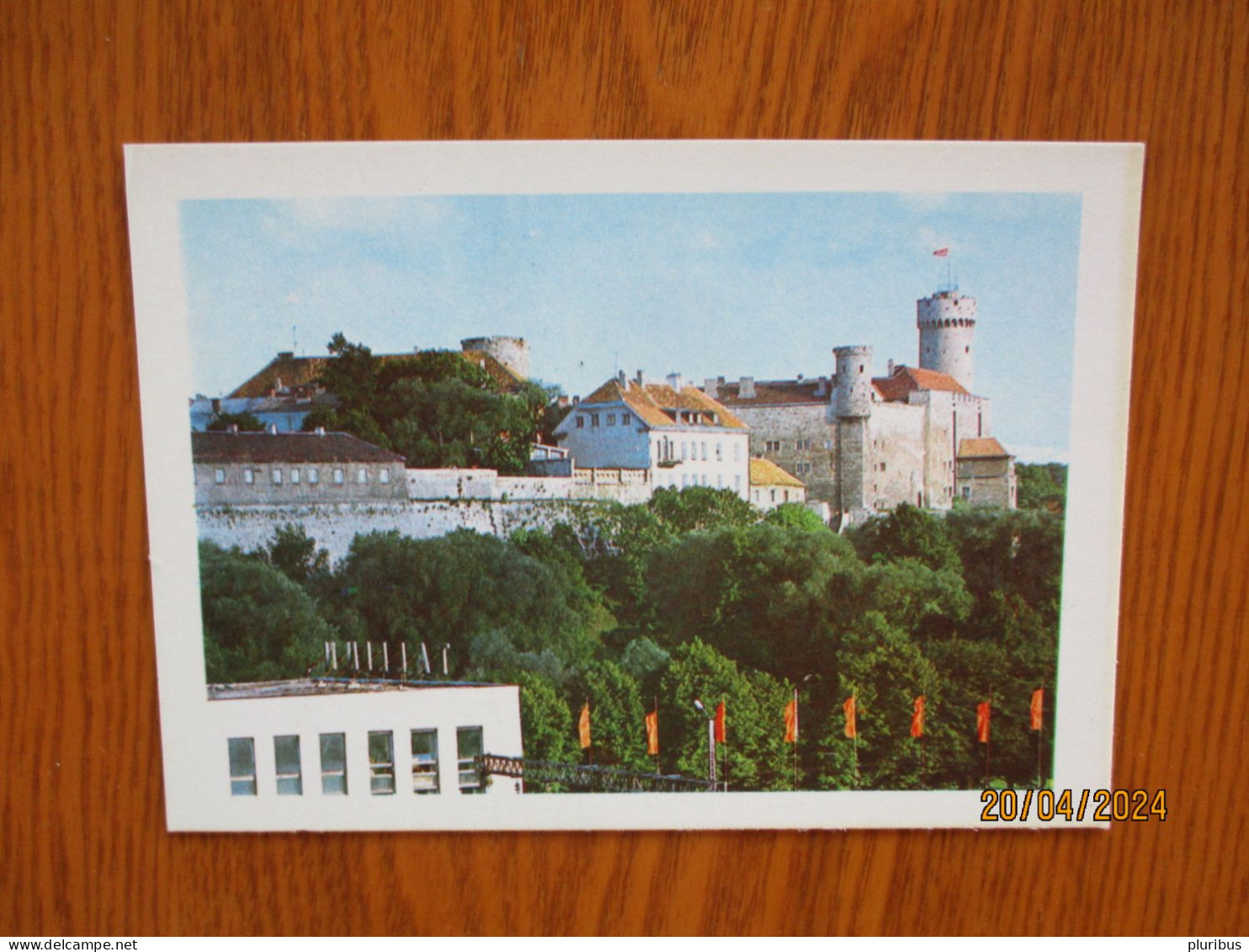 1980 MOSCOW OLYMPICS TALLINN YACHTING REGATTA POSTCARD , TALLINN CASTLE - Olympische Spiele