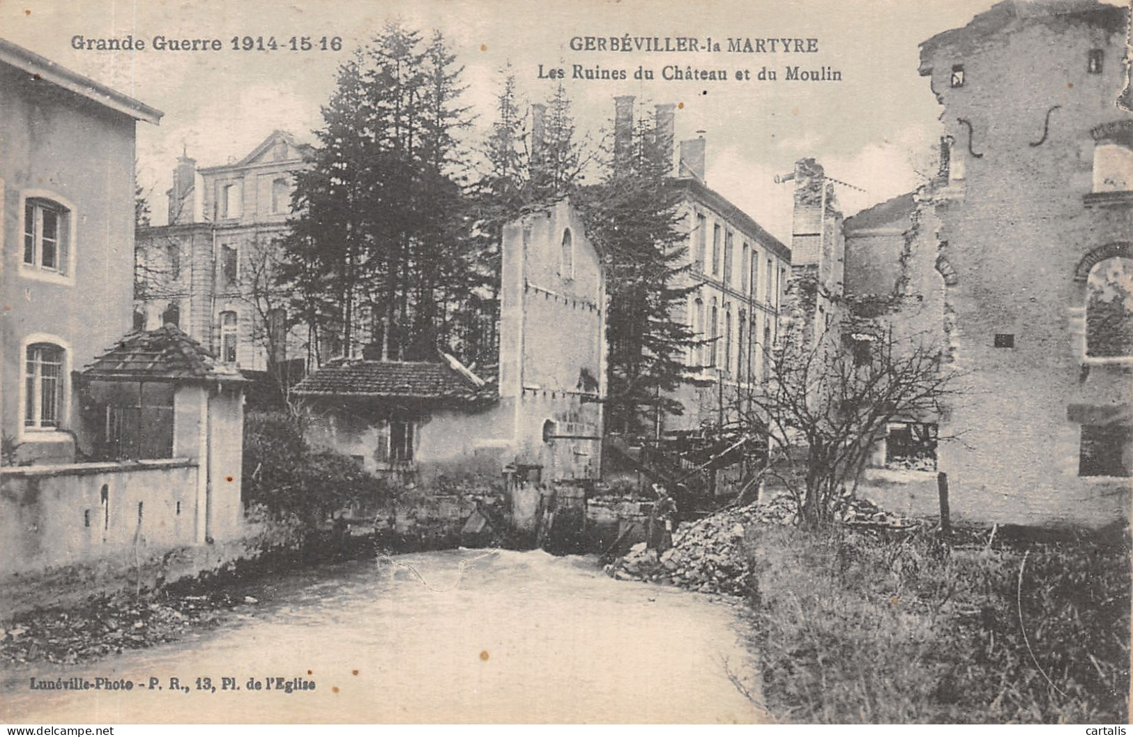 54-GERBEVILLER-N°C-4379-G/0043 - Gerbeviller