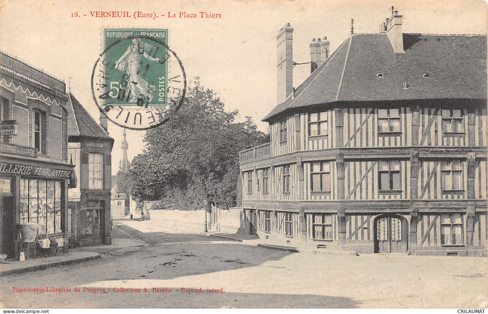 27-VERNEUIL SUR AVRE-N°6036-A/0097 - Verneuil-sur-Avre