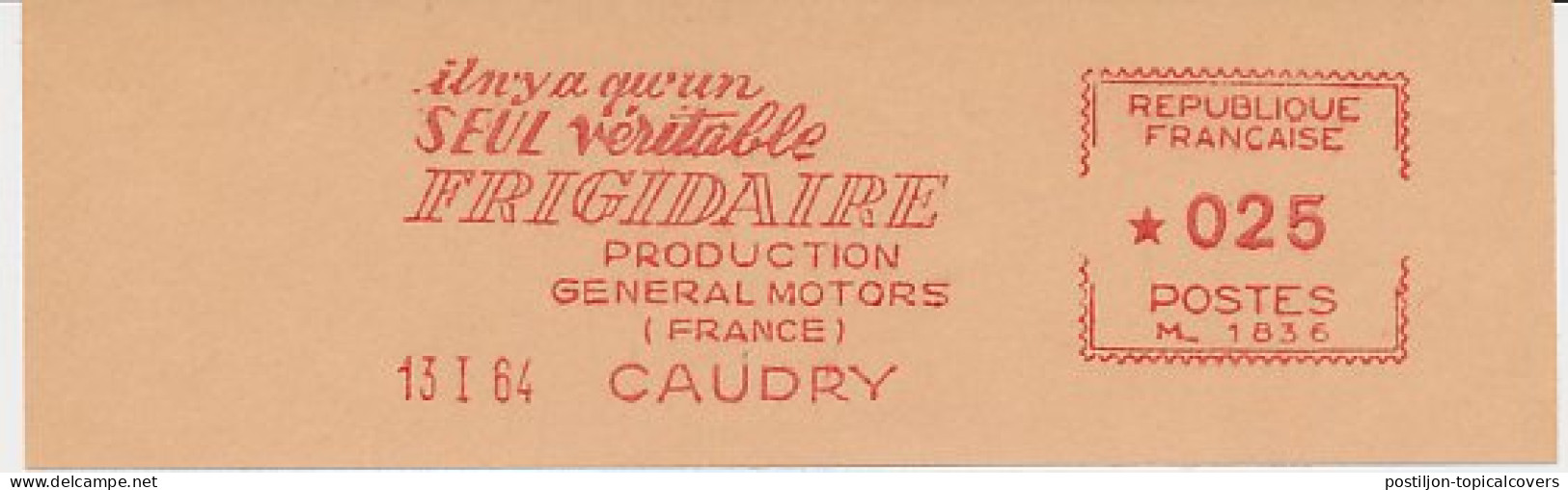 Meter Cut France 1964 Fridge - General Motors - Non Classés