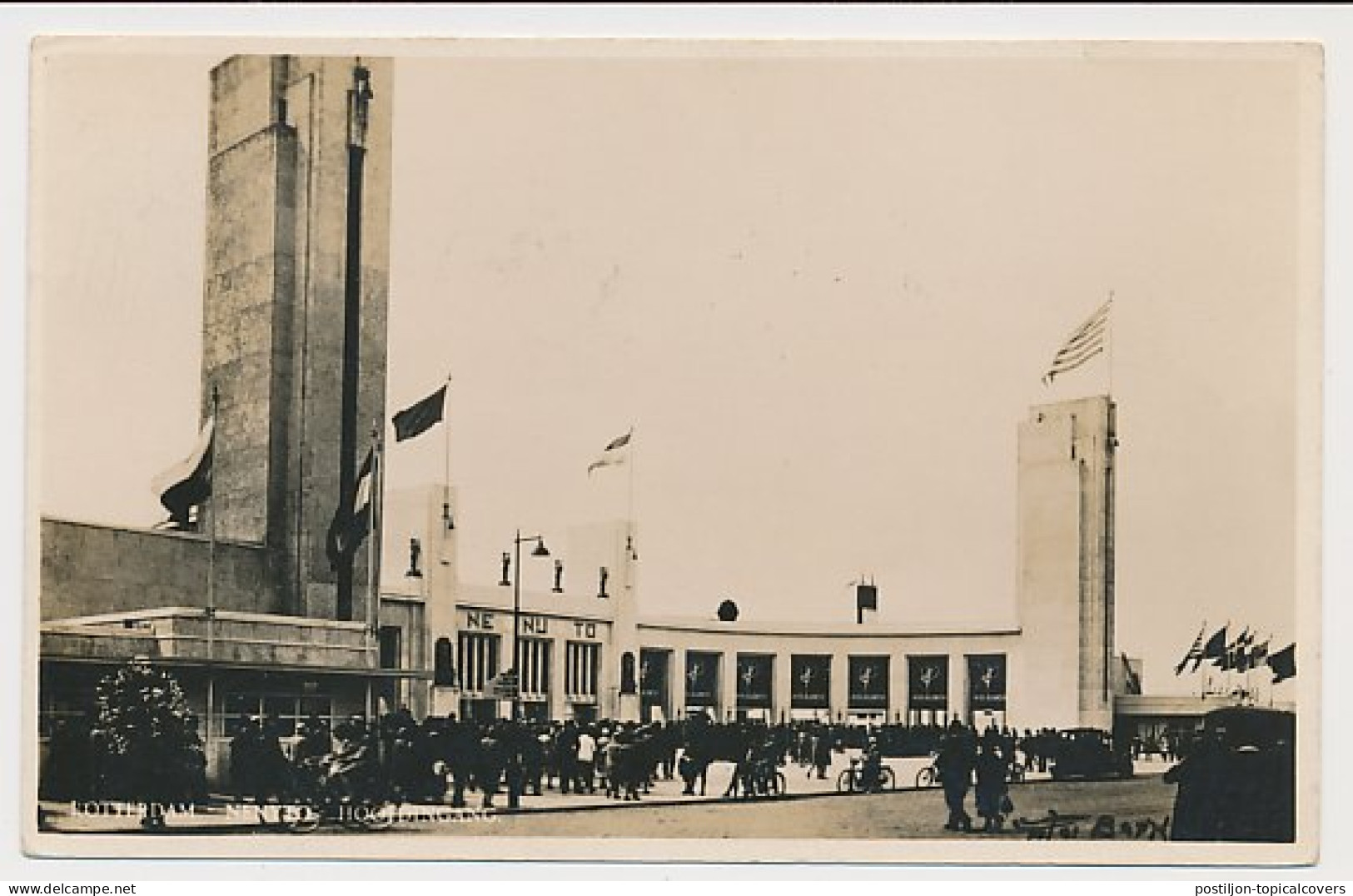 Treinblokstempel : Rotterdam - Hellevoetsluis C 1929 - Non Classés