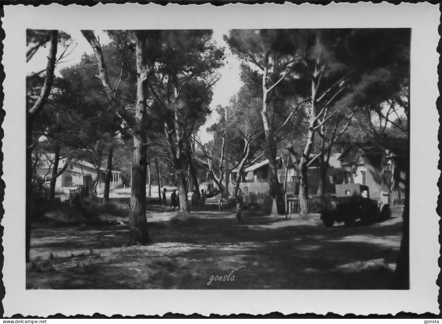 LA CAPTE 1940 "La Côte d’Azur" Bloc de 10 petites photos originales