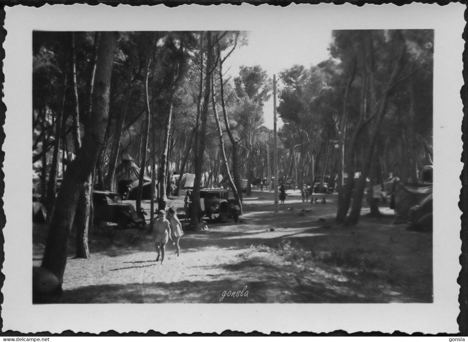 LA CAPTE 1940 "La Côte d’Azur" Bloc de 10 petites photos originales