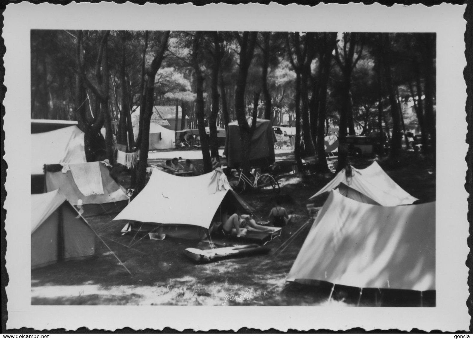 LA CAPTE 1940 "La Côte d’Azur" Bloc de 10 petites photos originales