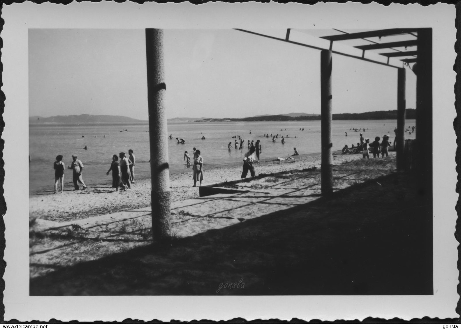 LA CAPTE 1940 "La Côte d’Azur" Bloc de 10 petites photos originales