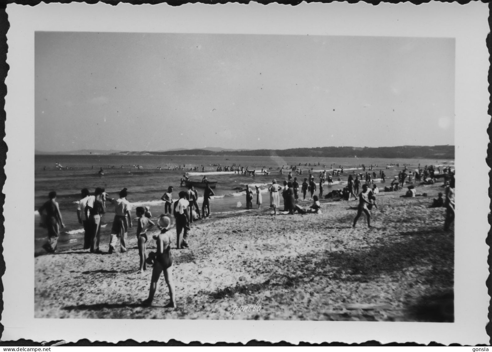 LA CAPTE 1940 "La Côte d’Azur" Bloc de 10 petites photos originales