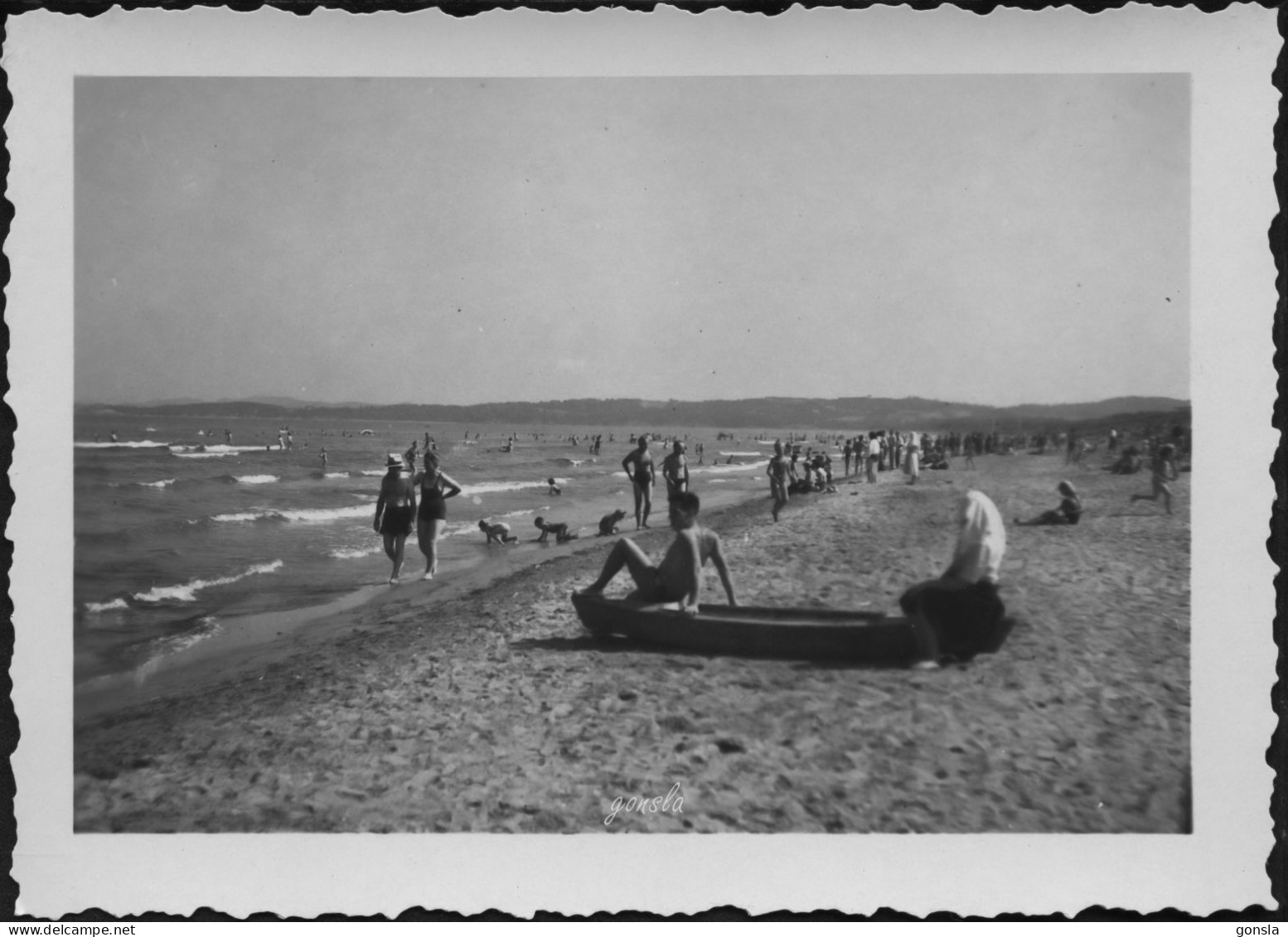 LA CAPTE 1940 "La Côte d’Azur" Bloc de 10 petites photos originales