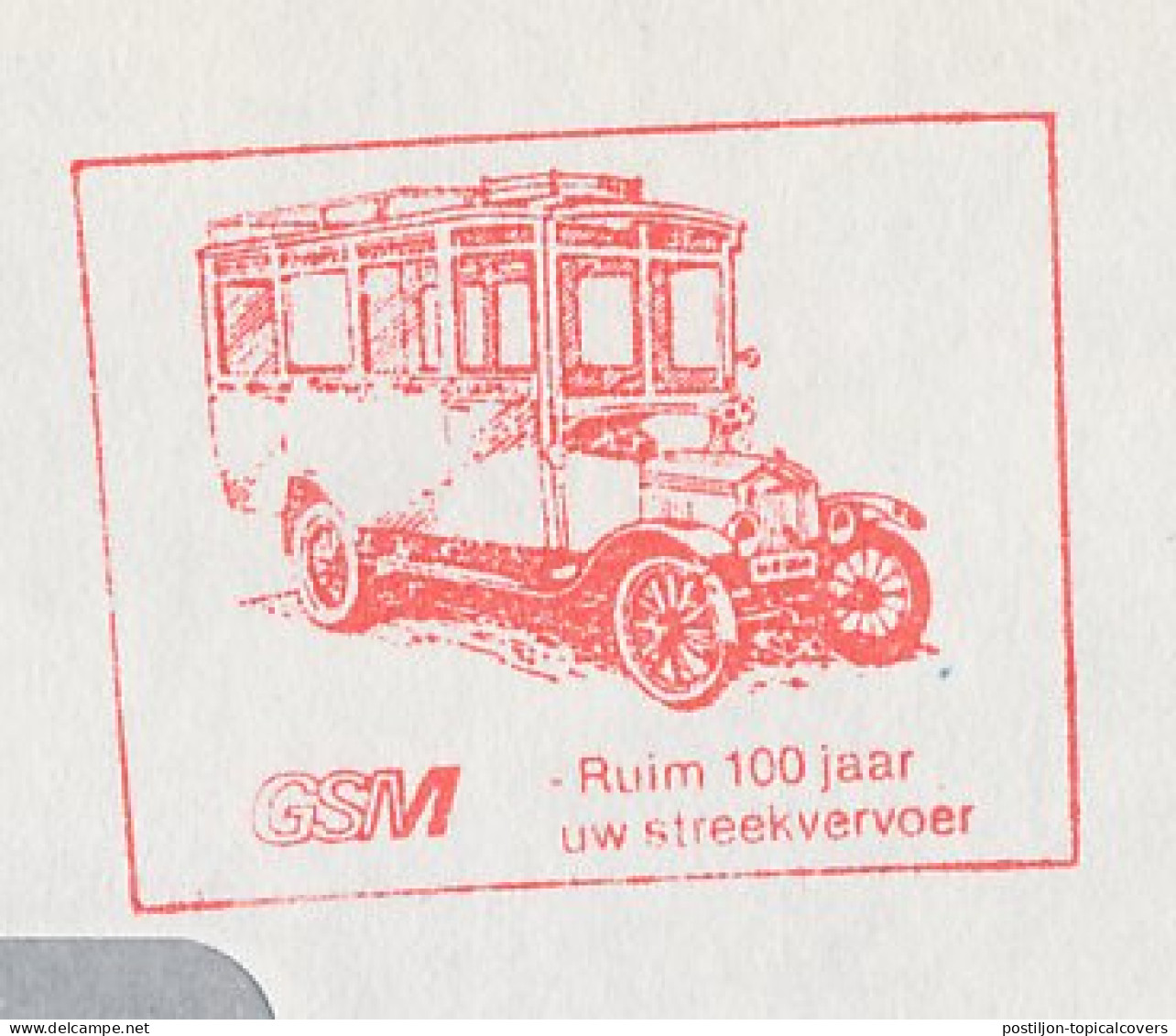 Meter Cover Netherlands 1983 Autobus - GSM - Passenger Transport - Bussen