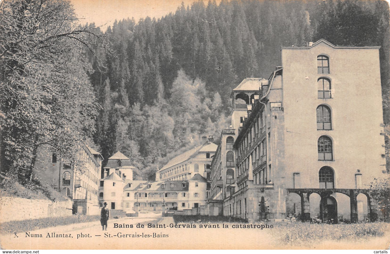 74-SAINT GERVAIS-N°C-4380-C/0115 - Saint-Gervais-les-Bains