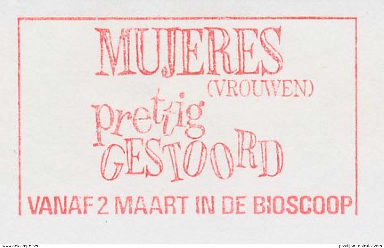 Meter Cut Netherlands 1989 Women On The Verge Of A Nervous Breakdown - Movie - Cinéma