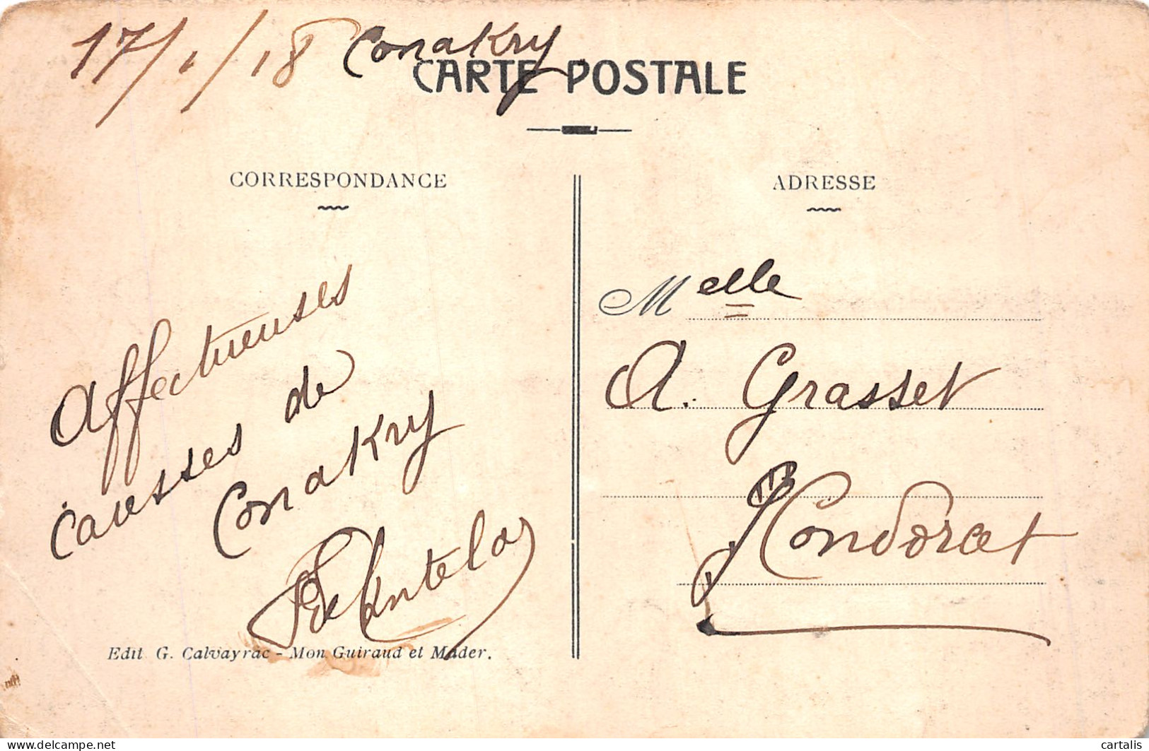 ET-GUINEE CONAKRY-N°C-4380-A/0227 - Guinea