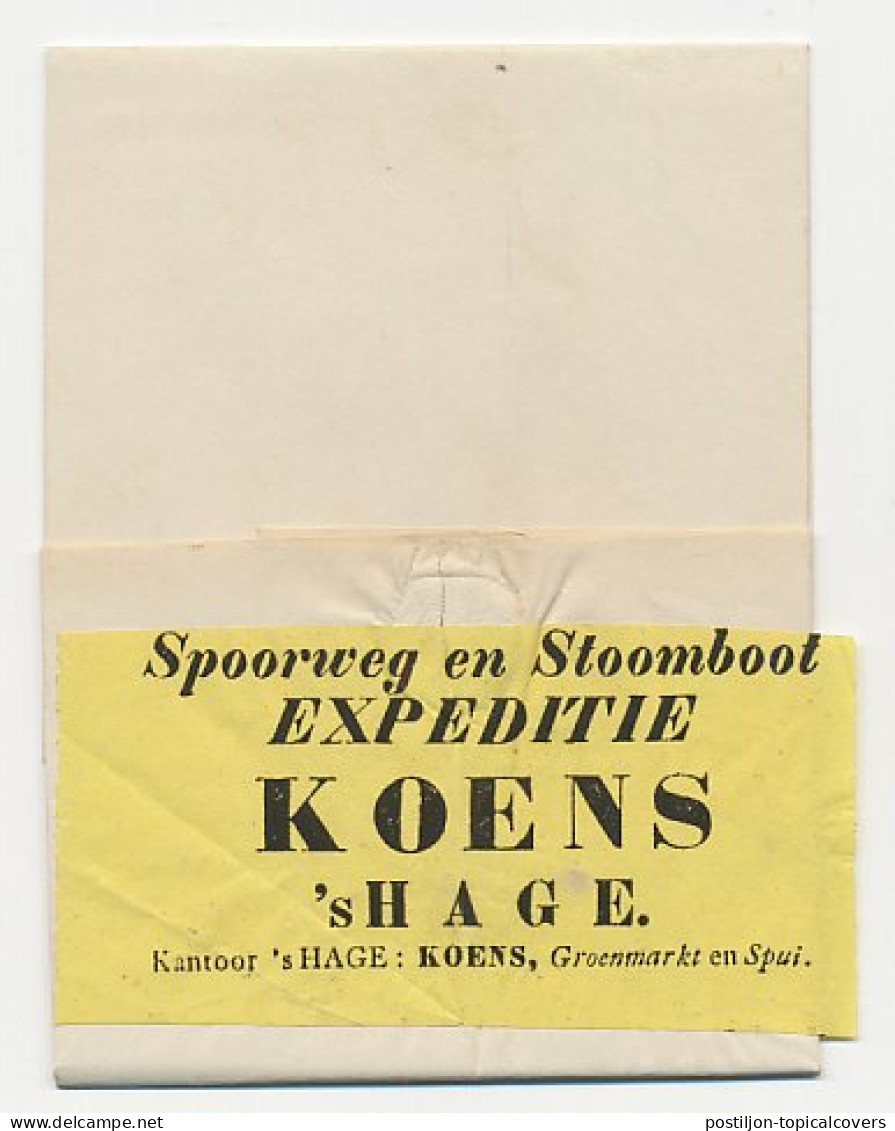 Amsterdam - Den Haag 1848 - Expeditie Koens - ...-1852 Préphilatélie