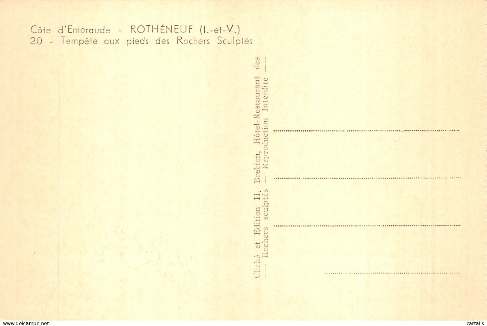 35-ROTHENEUF-N°C-4380-E/0293 - Rotheneuf