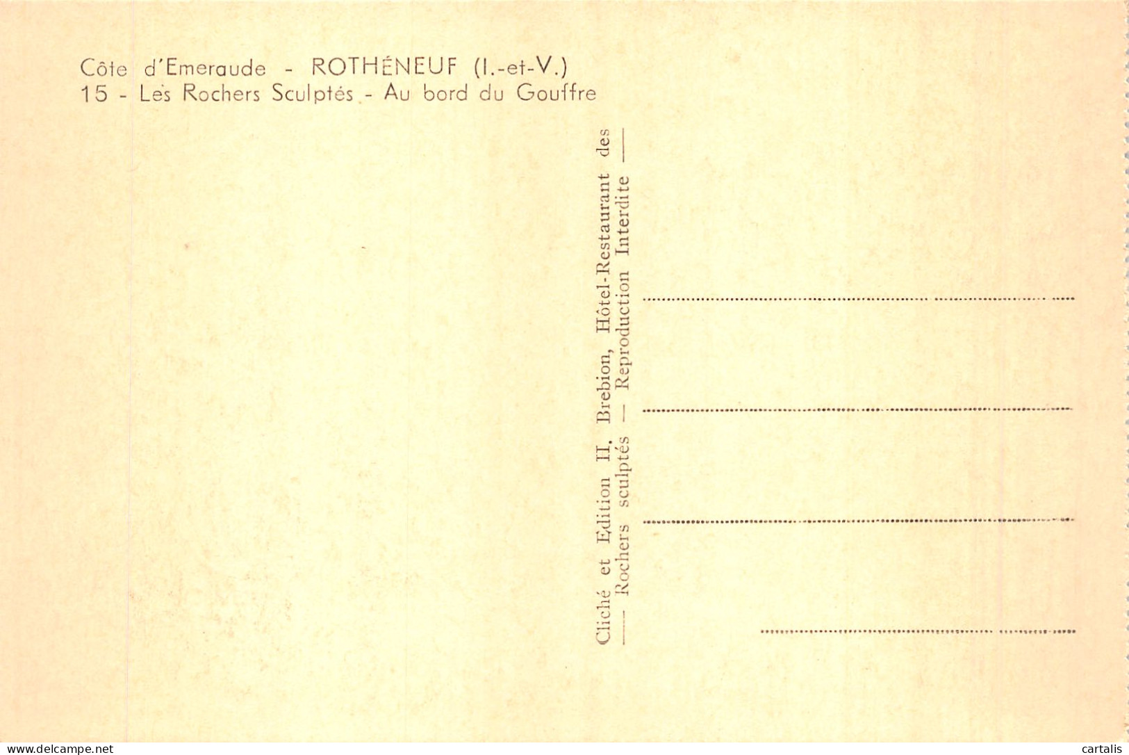 35-ROTHENEUF-N°C-4380-E/0281 - Rotheneuf