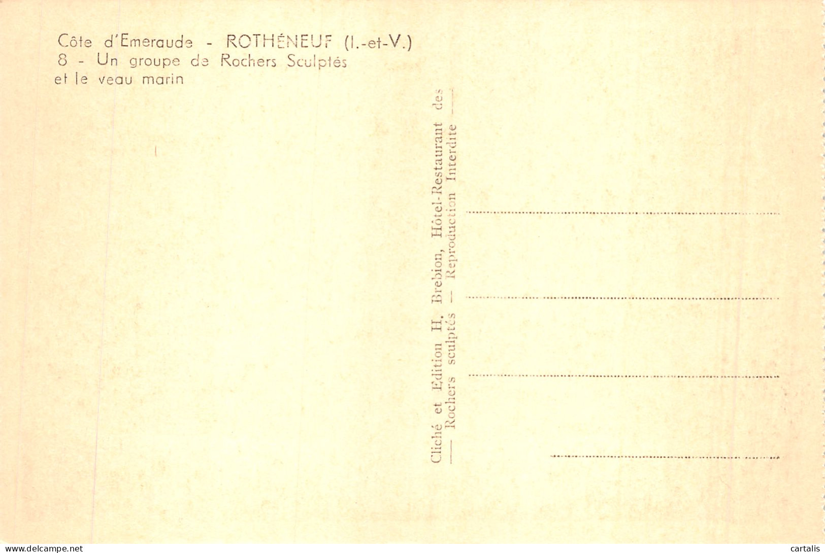 35-ROTHENEUF-N°C-4380-E/0269 - Rotheneuf