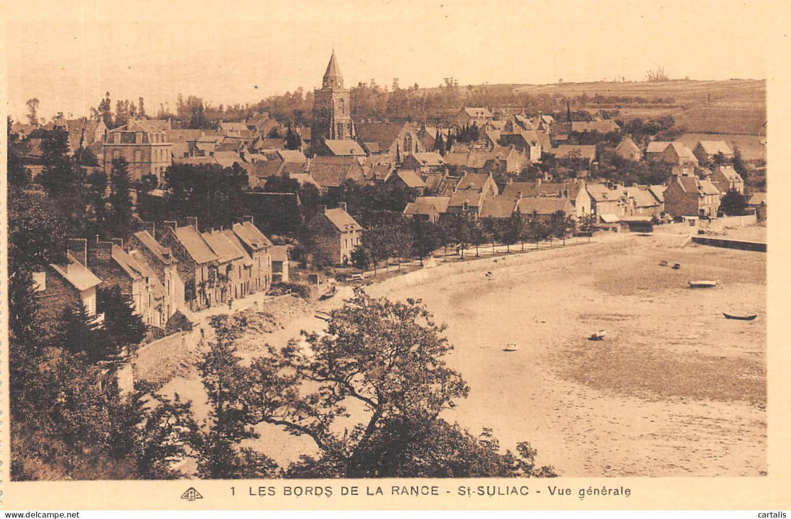 35-SAINT SULIAC-N°C-4380-E/0215 - Saint-Suliac