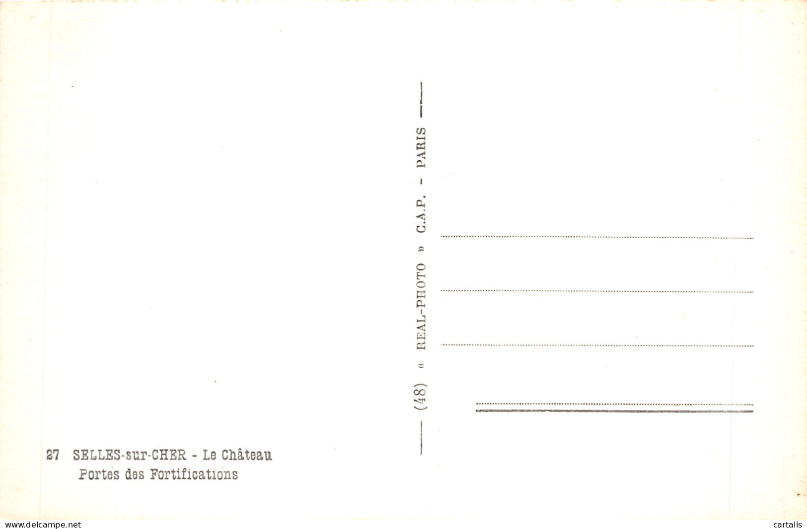 41-SELLES SUR CHER-N°C-4380-D/0005 - Selles Sur Cher