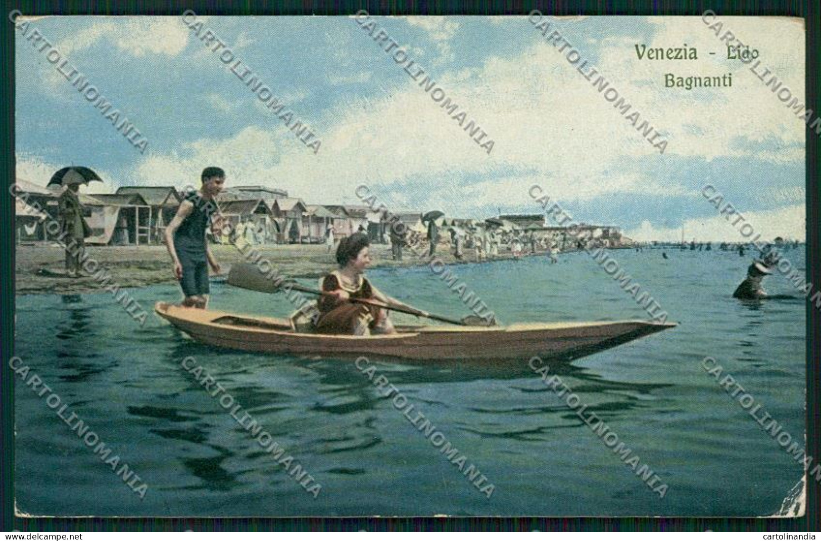 Venezia Lido Cartolina QK2738 - Venezia (Venice)