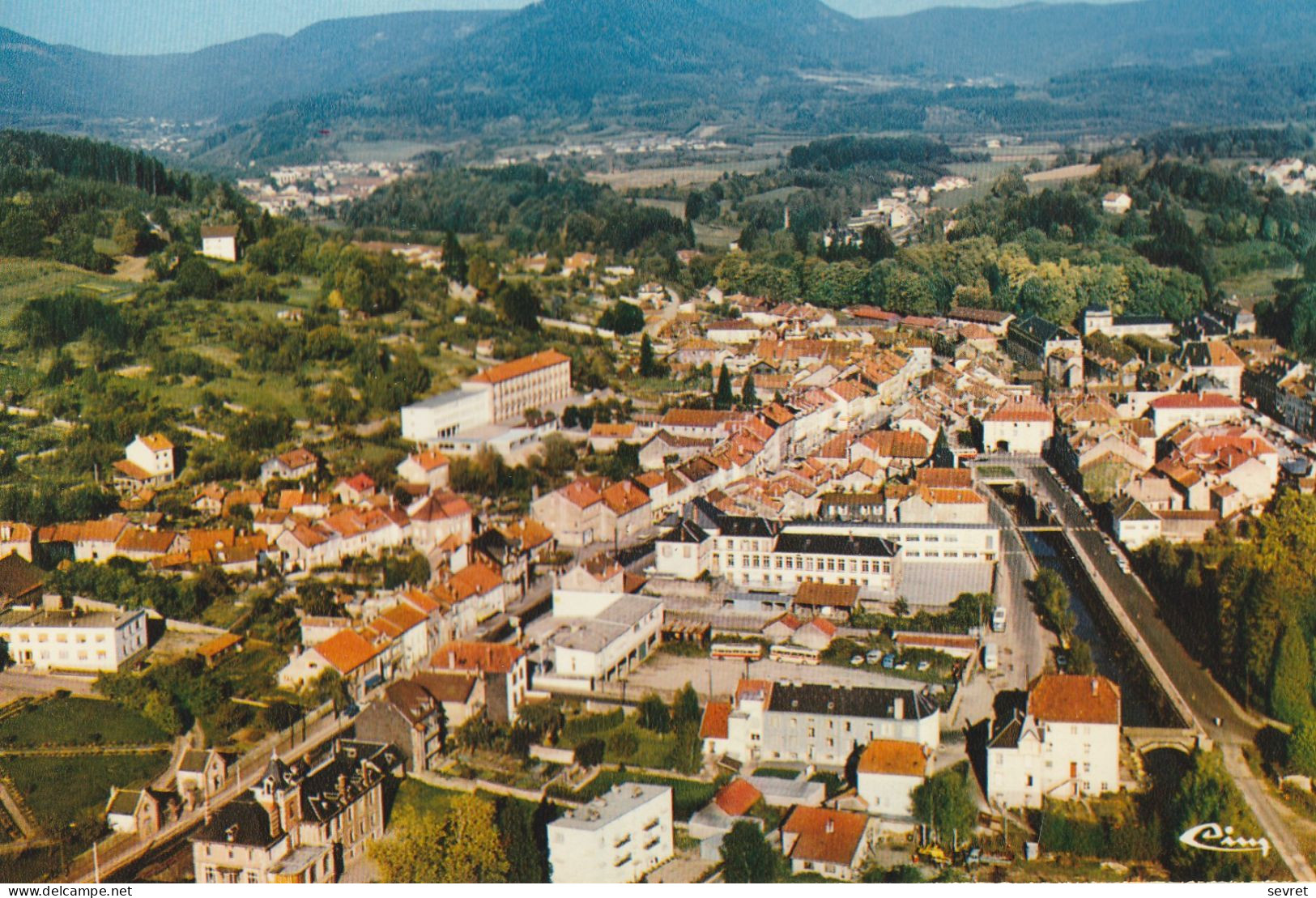 SENONES EN SALM . - Vue Générale Aérienne - Senones