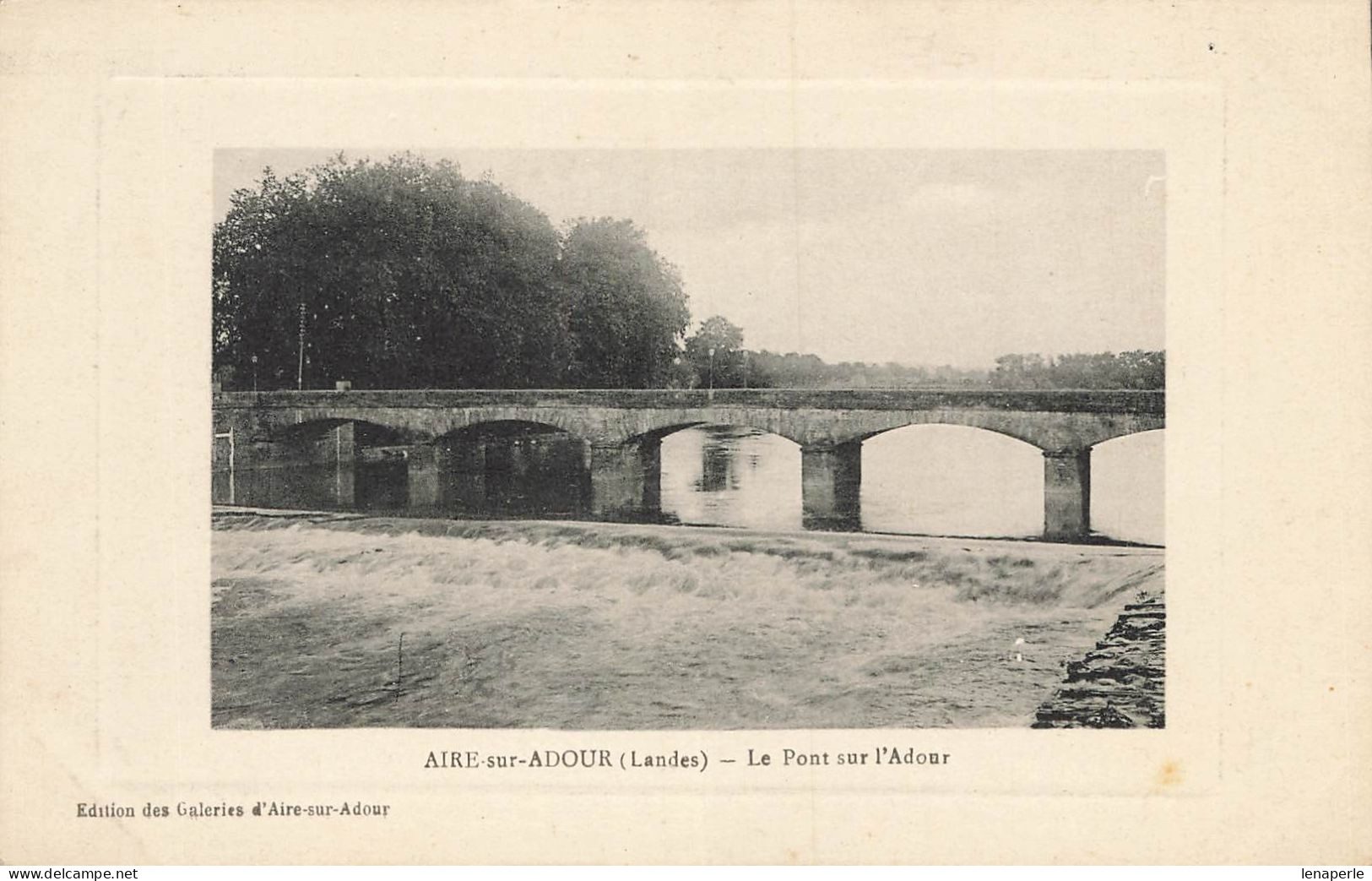 D7062 Aire Sur Adour Le Pont Sur L'Adour - Aire