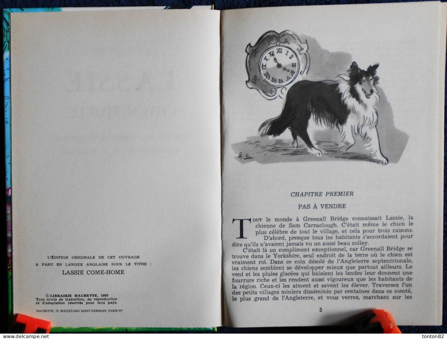 Eric Knight - LASSIE Chien Fidèle  - Idéal Bibliothèque N° 20 - ( 1960 Avec Jaquette) . - Ideal Bibliotheque