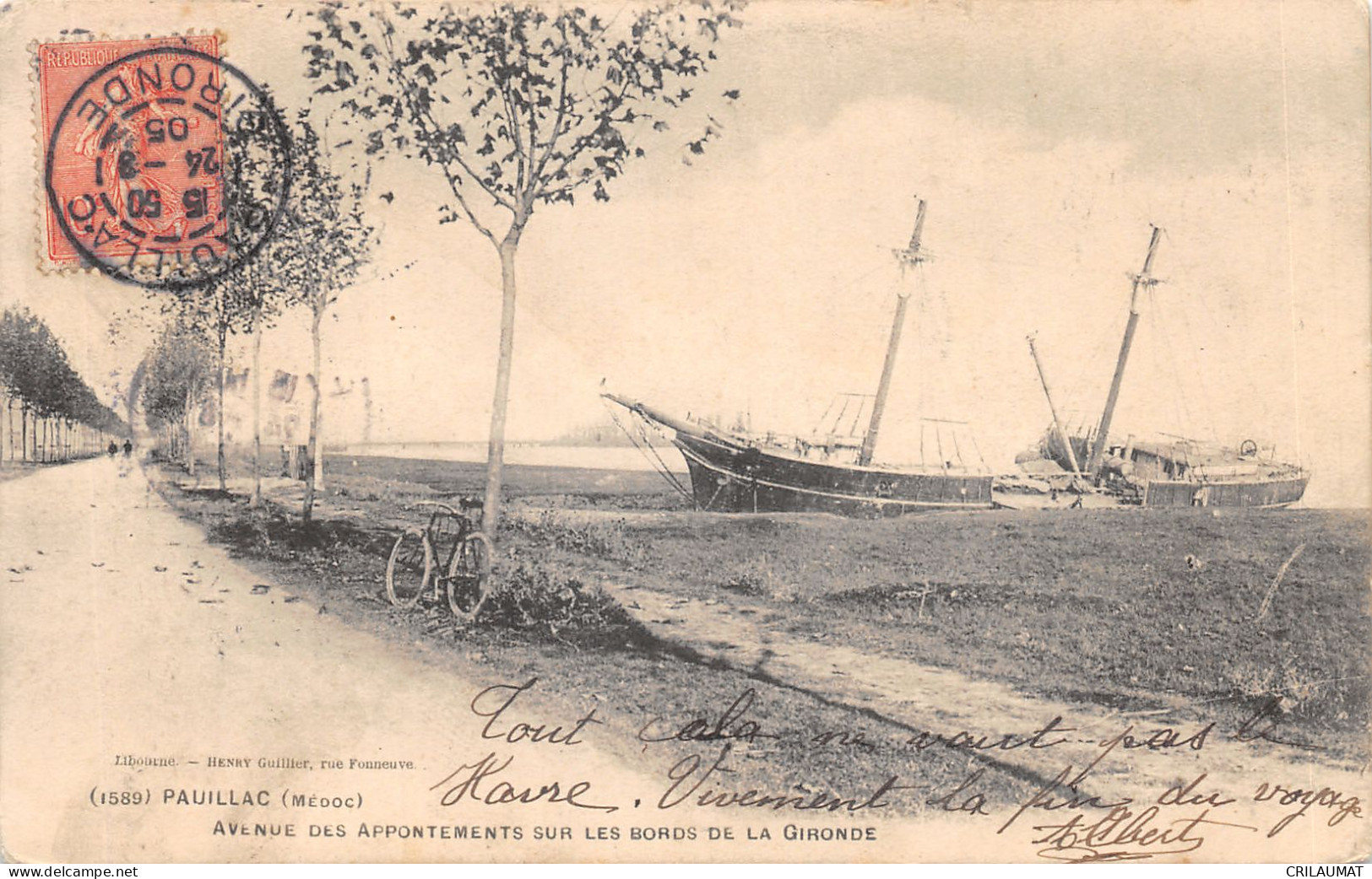 33-PAUILLAC-N°6036-E/0067 - Pauillac