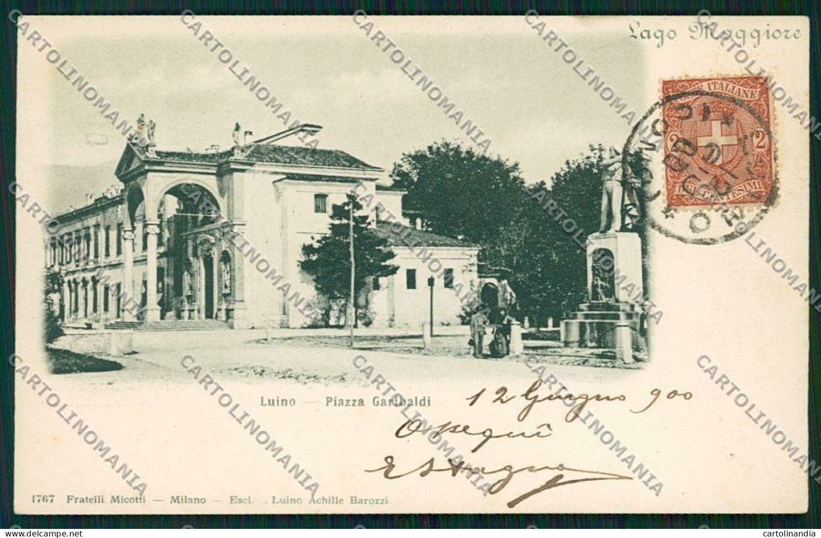 Varese Luino Cartolina QK1897 - Varese