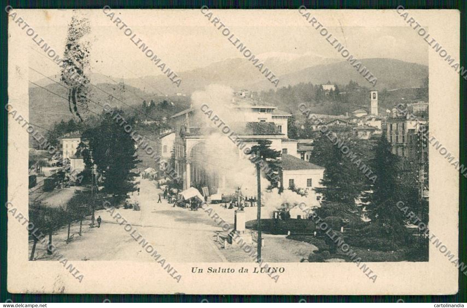 Varese Luino Cartolina QK1909 - Varese