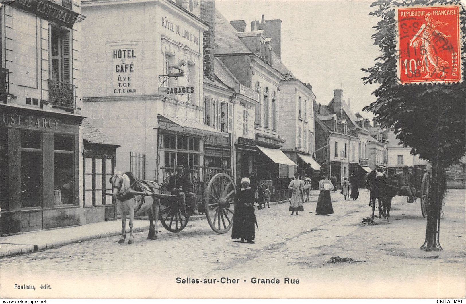 41-SELLES SUR CHER-N°6036-G/0389 - Selles Sur Cher