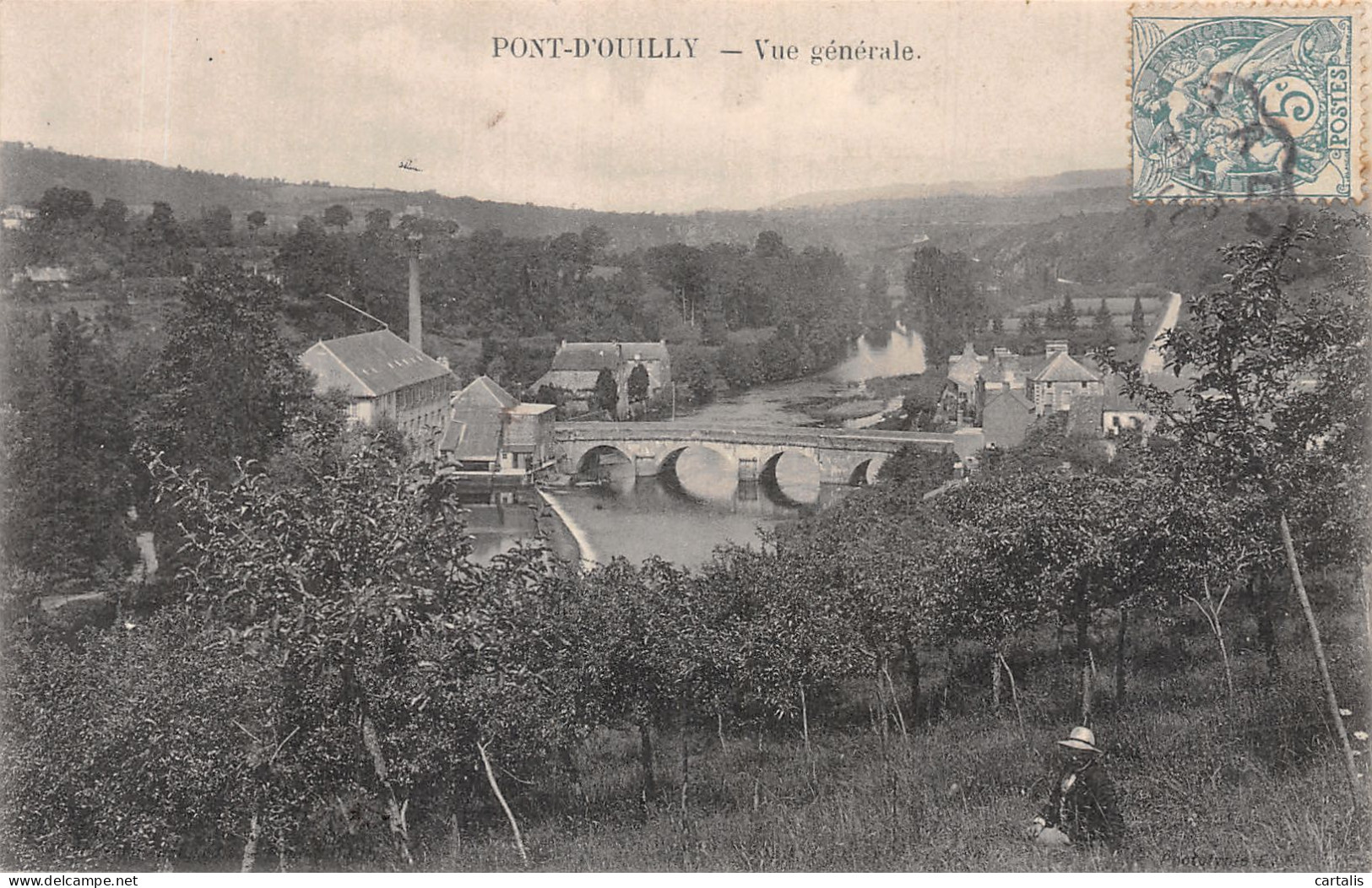 14-PONT D OUILLY-N°C-4380-G/0149 - Pont D'Ouilly