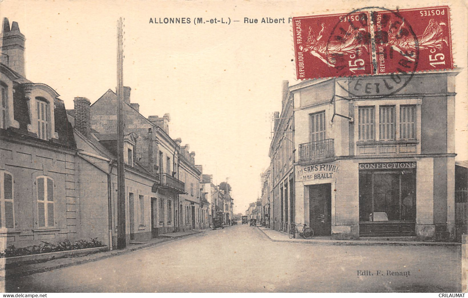 49-ALLONNES-N°6037-C/0351 - Allonnes